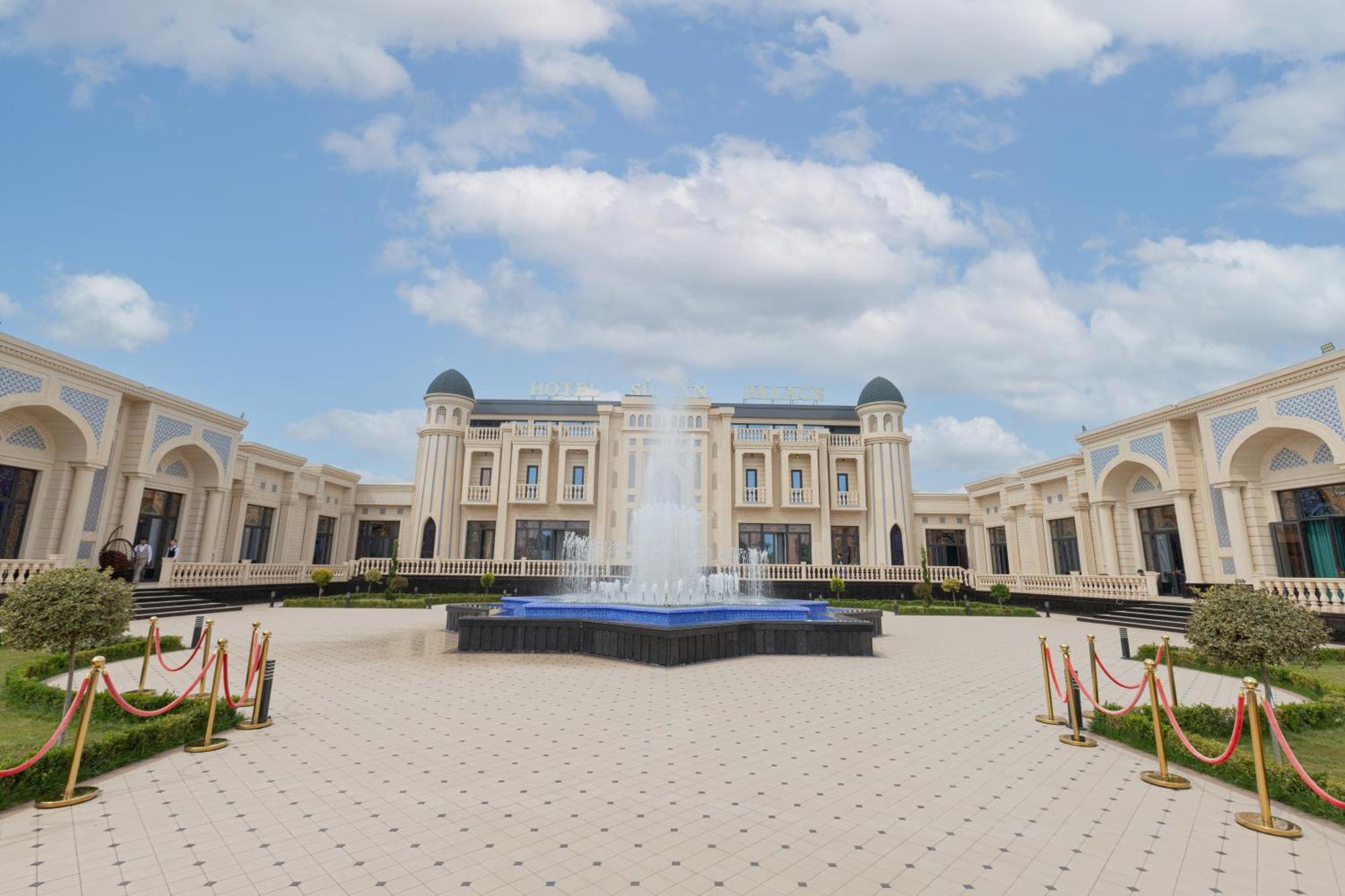 Hotel Sultan Palace Samarcanda Exterior foto